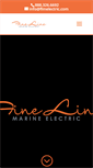 Mobile Screenshot of finelinemarineelectric.com